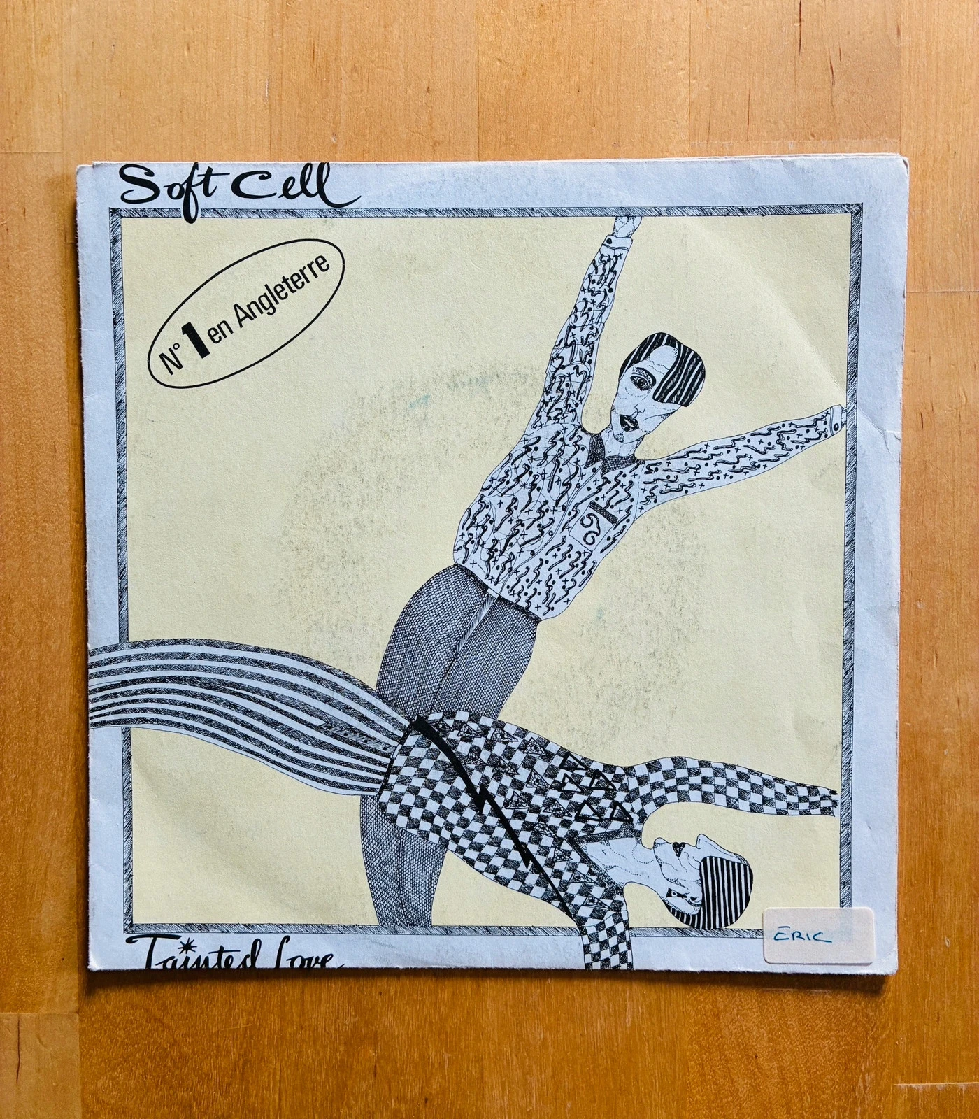 Disque vinyle 45T Soft Cell Tainted Love.